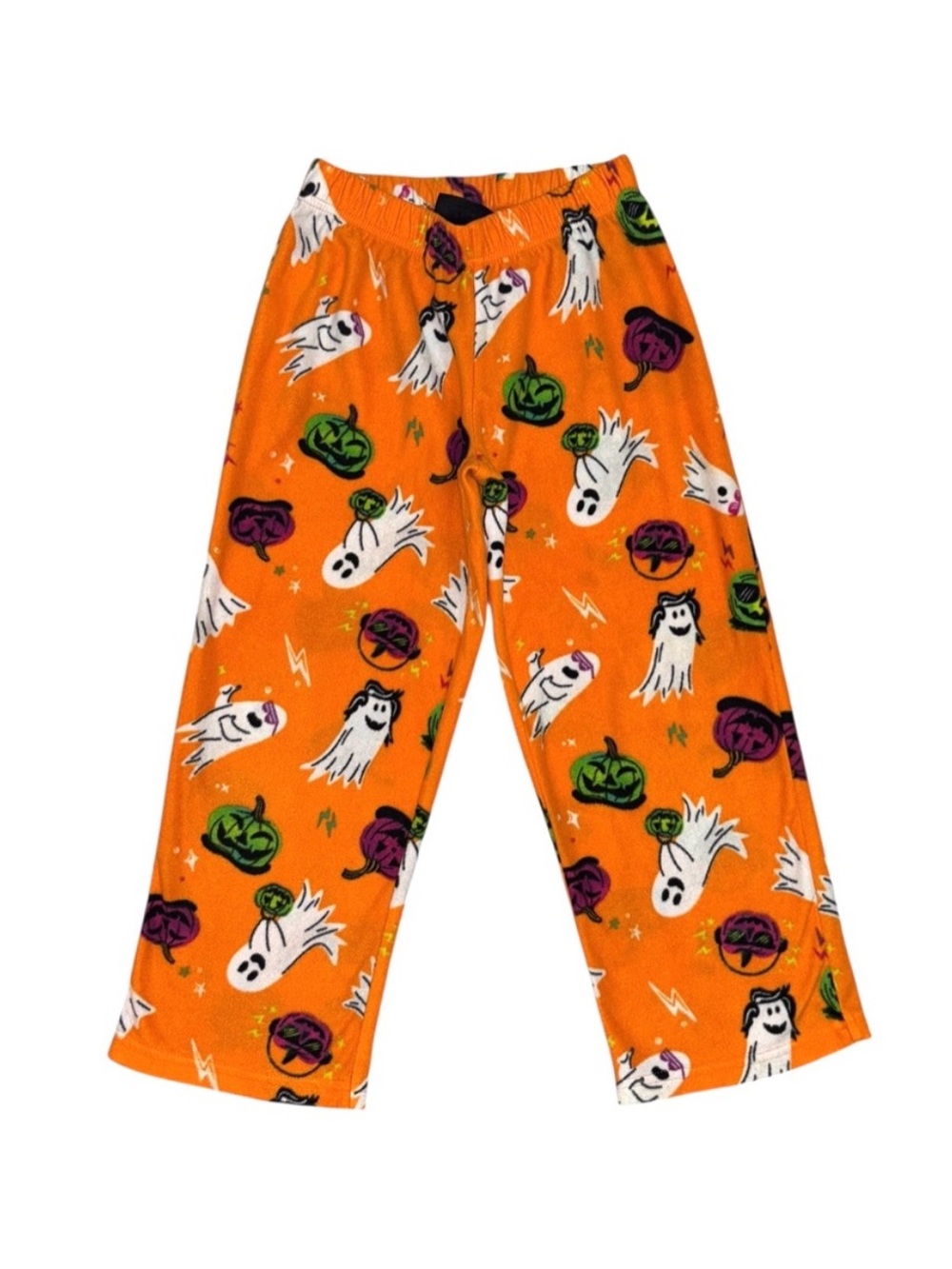 Hyde & Eek Fleece Halloween Pajama Pants XS 4/5 Ghosts